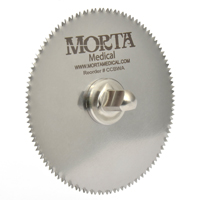 Round/Circular Autopsy Saw Blade with Arbor